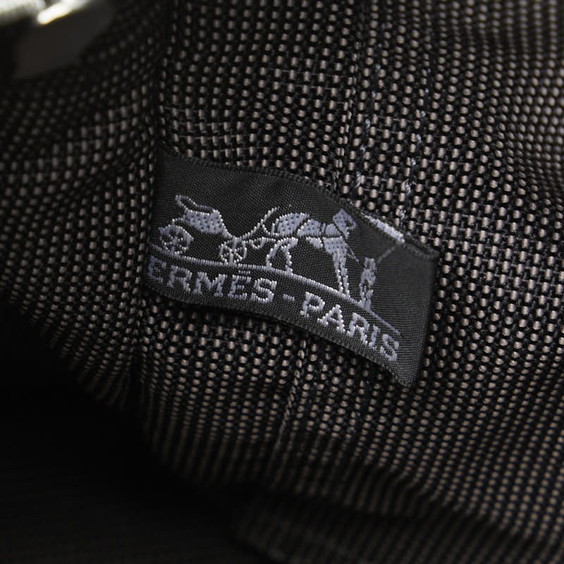 エルメス エールライン トートPM ハンドバッグ トートバッグ グレー キャンバス レディース HERMES 【中古】