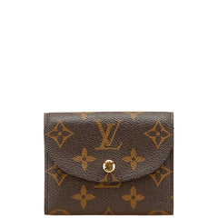 ルイ ヴィトン モノグラム ポルトフォイユ エレーヌ 三つ折り財布 M60253 ブラウン PVC レザー レディース LOUIS VUITTON 【中古】