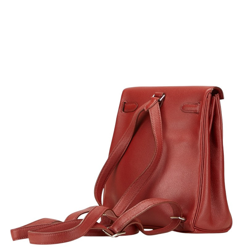エルメス ケリーアドPM リュック バックパック レッド系 ヴォースイフト レディース HERMES 【中古】