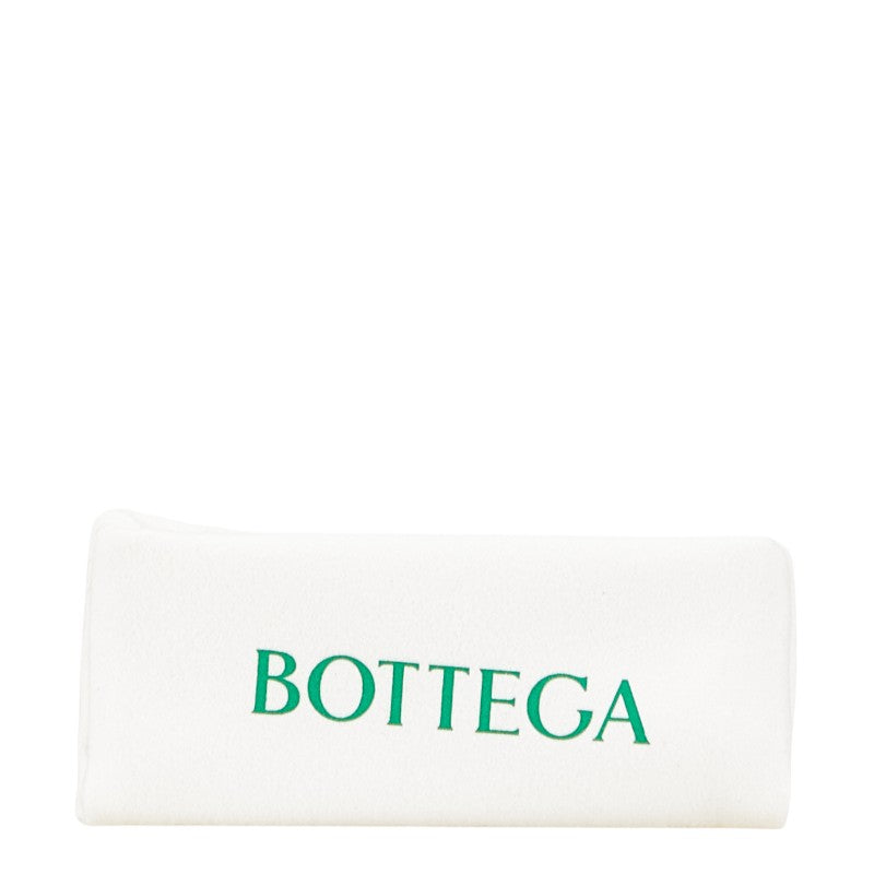 ボッテガヴェネタ イントレチャート コインケース コンパクト財布 ブラック レザー レディース BOTTEGAVENETA 【中古】