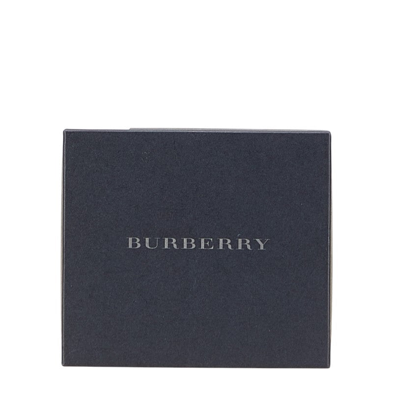 バーバリー チェック 二つ折り財布 キーケース ブラウン レザー レディース BURBERRY 【中古】
