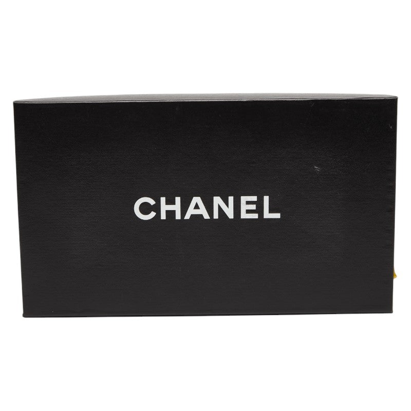 シャネル サンダル ヒール サイズ:36 ライトブルー レザー レディース CHANEL 【中古】