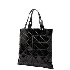 イッセイミヤケ BAOBAO バオバオ トートバッグ ハンドバッグ ブラック PVC レディース ISSEY MIYAKE 【中古】