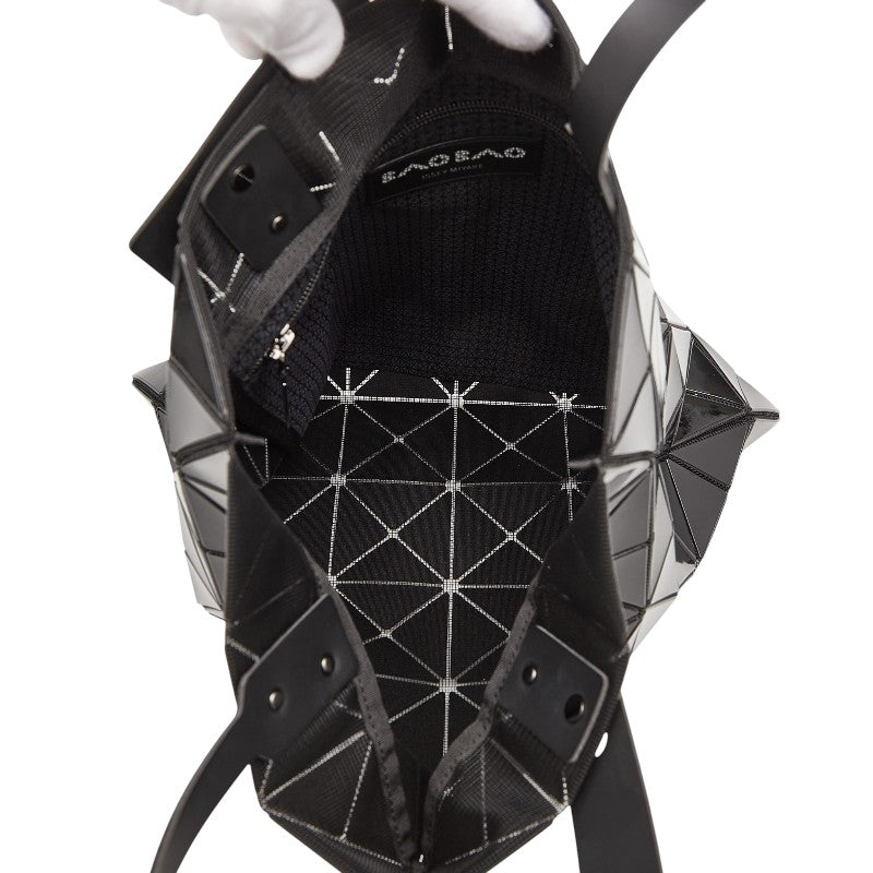 イッセイミヤケ BAOBAO バオバオ トートバッグ ハンドバッグ ブラック PVC レディース ISSEY MIYAKE 【中古】