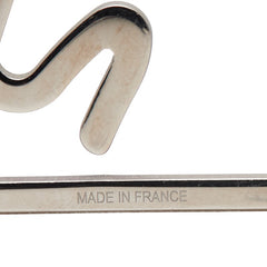 エルメス エケストル マネークリップ シルバー メタル レディース HERMES 【中古】