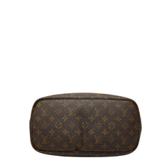 ルイ ヴィトン モノグラム ネヴァーフルMM ショルダーバッグ トートバッグ M40156 ブラウン PVC レザー レディース LOUIS VUITTON 【中古】