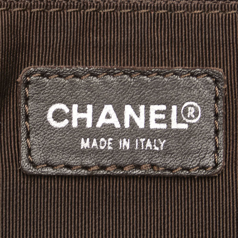 シャネル ココマーク ハンドバッグ ミニボストンバッグ ブラウン キャビアスキン レディース CHANEL 【中古】