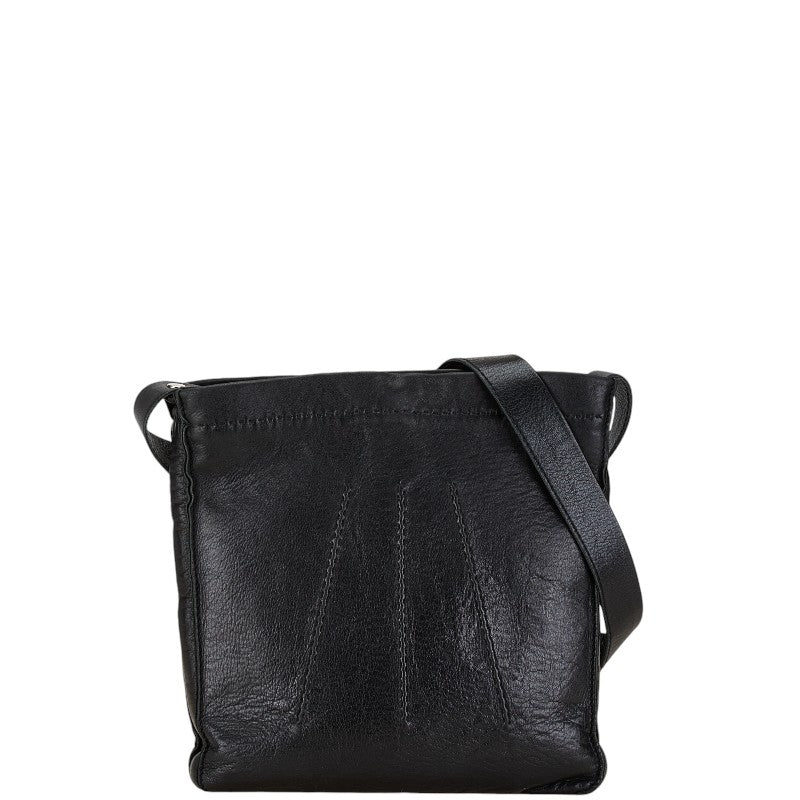 エルメス トゥドゥ 斜め掛け ショルダーバッグ ブラック レザー レディース HERMES 【中古】