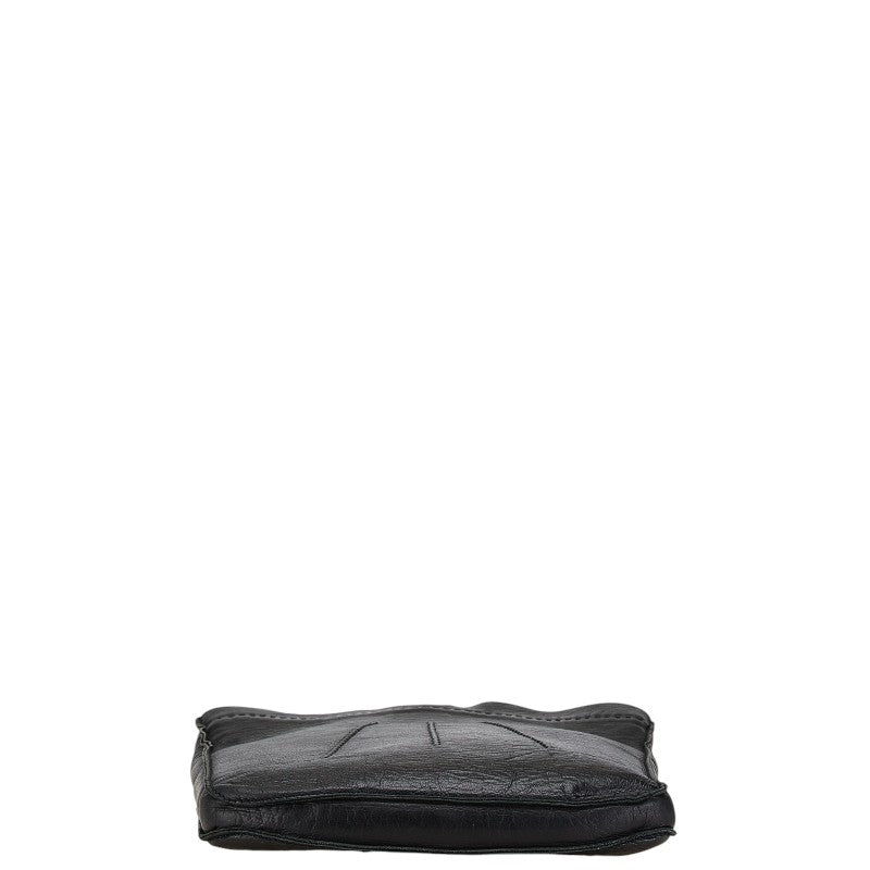 エルメス トゥドゥ 斜め掛け ショルダーバッグ ブラック レザー レディース HERMES 【中古】