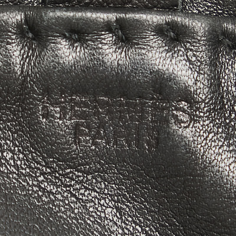 エルメス トゥドゥ 斜め掛け ショルダーバッグ ブラック レザー レディース HERMES 【中古】