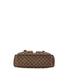 ルイ ヴィトン ダミエ ユゼス ハンドバッグ トートバッグ N51128 ブラウン PVC レザー レディース LOUIS VUITTON 【中古】