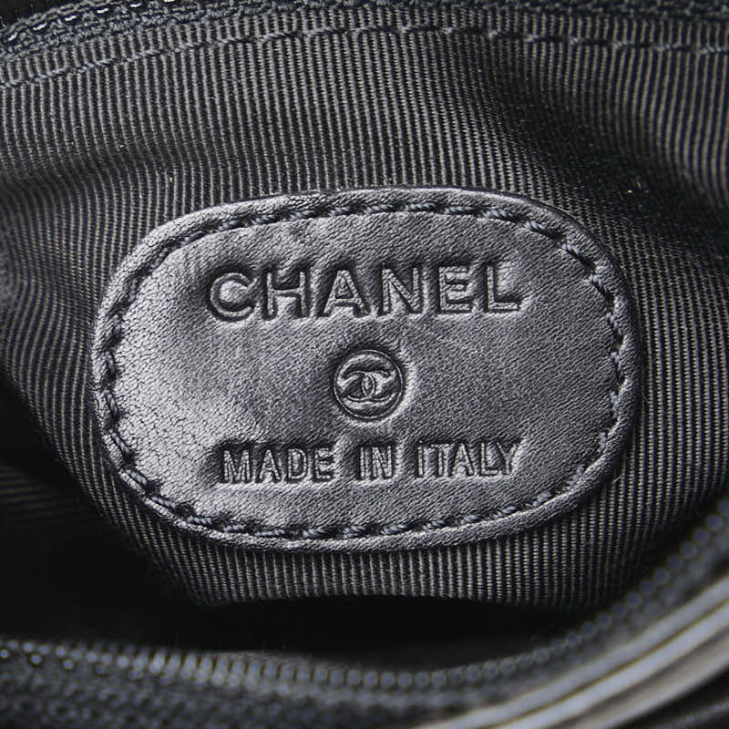 シャネル ココマーク ウエストバッグ ベルトバッグ 75/30 ブラック ラムスキン レディース CHANEL 【中古】