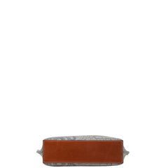 エルメス サックカリミMM トートバッグ ショルダーバッグ グレー フェルト カーフレザー レディース HERMES 【中古】