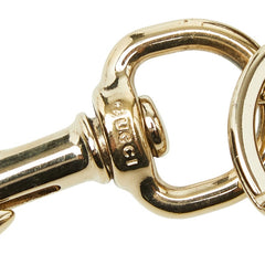 グッチ GGスプリーム グッチョリシリーズ チワワ キーホルダー チャーム ベージュ PVC レザー レディース GUCCI 【中古】