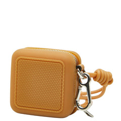 ロエベ アナグラム コインケース 小銭入れ ブラウン ラバー レザー レディース LOEWE 【中古】
