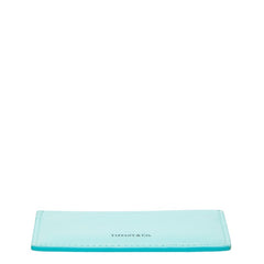 ティファニー カードケース パスケース ティファニーブルー レザー レディース TIFFANY&Co. 【中古】