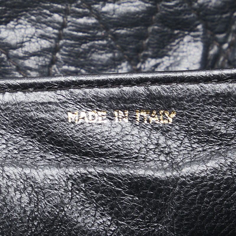 シャネル ココマーク マトラッセ チェーン ワンショルダーバッグ ブラック ラムスキン レディース CHANEL 【中古】