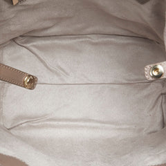 ジミーチュウ サシャ S スタースタッズ ハンドバッグ トートバッグ グレージュ レザー レディース JIMMY CHOO 【中古】