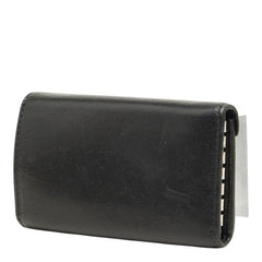 バレンシアガ ペーパー 6連 キーケース 499204 ブラック レザー レディース BALENCIAGA 中古