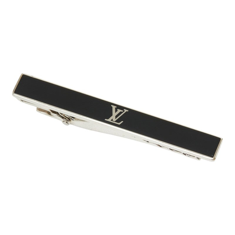 ルイ ヴィトン LV アワード ネクタイピン M00913 シルバー ブラック メタル メンズ LOUIS VUITTON 中古