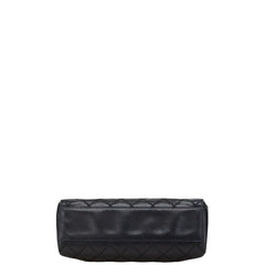 シャネル ビコローレ ココマーク チェーンショルダーバッグ ブラック レザー レディース CHANEL 【中古】