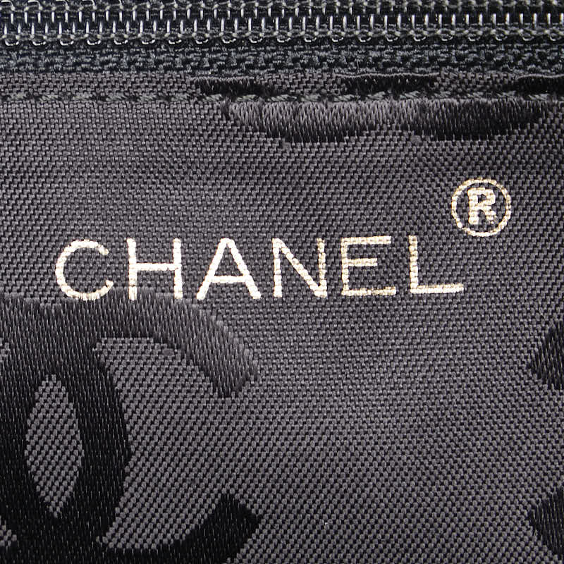 シャネル ビコローレ ココマーク チェーンショルダーバッグ ブラック レザー レディース CHANEL 【中古】