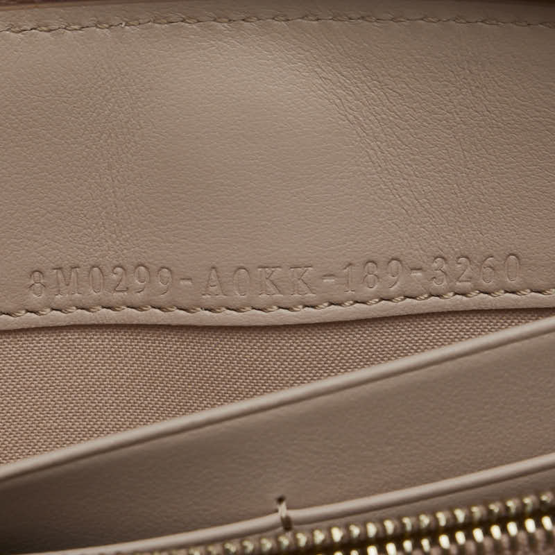 フェンディ エフイズ ラウンドファスナー 長財布 8M0299 ピンク レザー レディース FENDI 【中古】