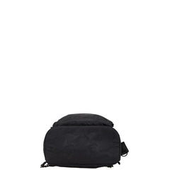 トゥミ スタッズ カモフラージュ 迷彩 リュック バックパック ブラック ナイロン レザー レディース TUMI 【中古】