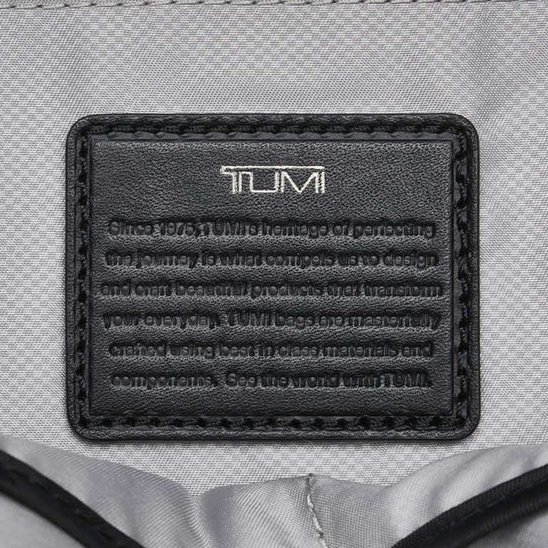 トゥミ スタッズ カモフラージュ 迷彩 リュック バックパック ブラック ナイロン レザー レディース TUMI 【中古】