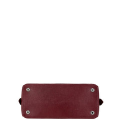 ルイ ヴィトン モノグラム ドラPM ハンドバッグ ショルダーバッグ 2WAY M50520 ブラウン ワインレッド PVC レザー レディース LOUIS VUITTON 【中古】