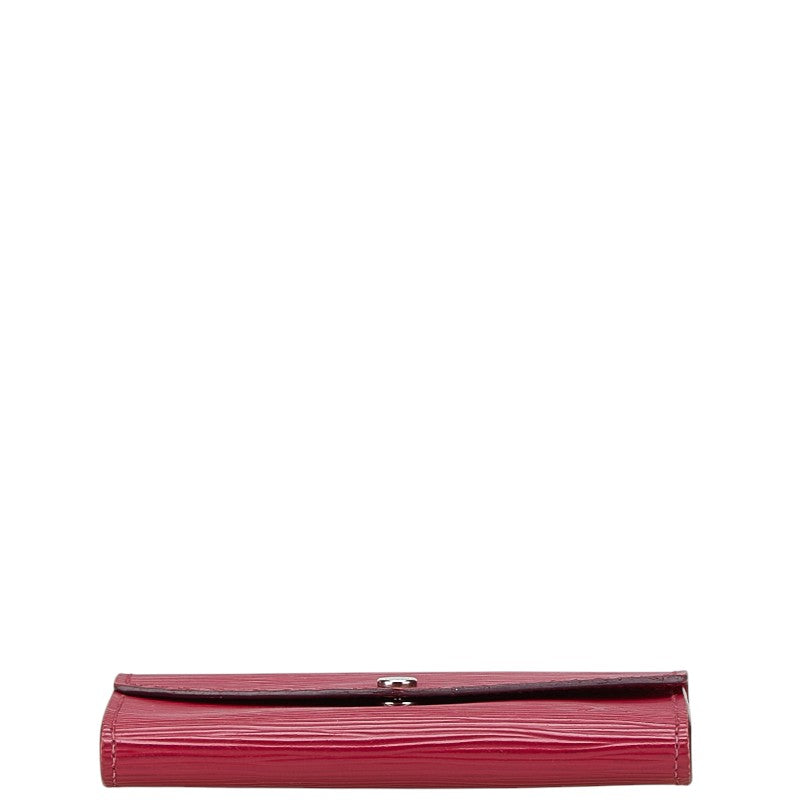 ルイ ヴィトン エピ ポーチ 小物入れ フューシャ ピンク レザー レディース LOUIS VUITTON 【中古】