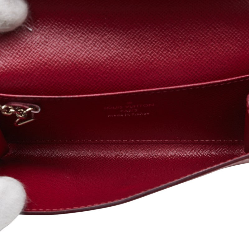 ルイ ヴィトン エピ ポーチ 小物入れ フューシャ ピンク レザー レディース LOUIS VUITTON 【中古】
