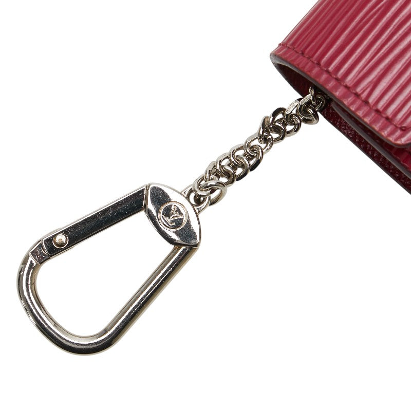 ルイ ヴィトン エピ ポーチ 小物入れ フューシャ ピンク レザー レディース LOUIS VUITTON 【中古】