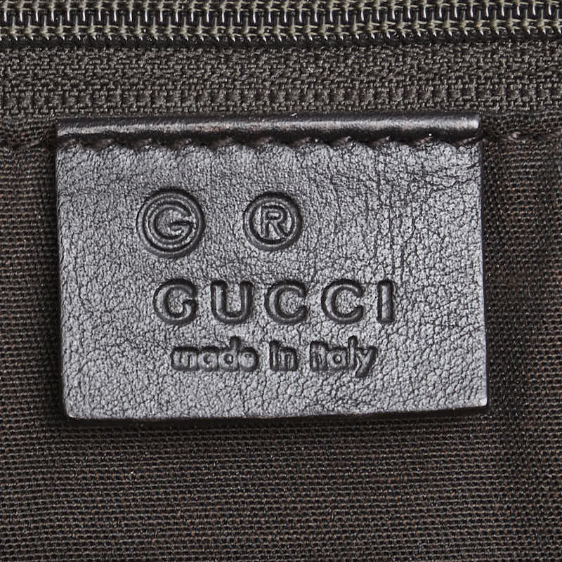グッチ ホースビット柄 スタッズ トートバッグ ショルダーバッグ 286304 ブラウン レザー レディース GUCCI 【中古】