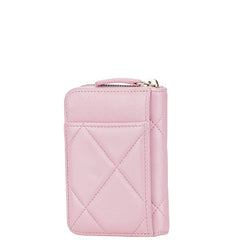 シャネル マトラッセ シャネル19 ココマーク コインケース AP2701 ピンク ラムスキン レディース CHANEL 【中古】