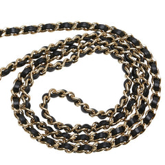 シャネル マトラッセ ココマーク 斜め掛け チェーン ショルダーバッグ ブラック ラムスキン レディース CHANEL 【中古】