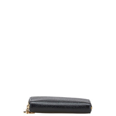 ブルガリ ブルガリブルガリ ラウンドファスナー コインケース 小銭入れ ブラック レザー メンズ BVLGARI 【中古】