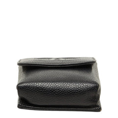 シャネル ココマーク シガレットケース ブラック キャビアスキン レディース CHANEL 中古