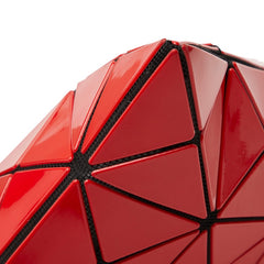 イッセイミヤケ バオバオ ルーセント トートバッグ レッド PVC レディース ISSEY MIYAKE 中古