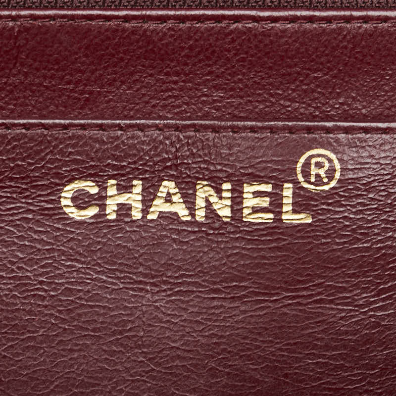 シャネル マトラッセ34 チェーンショルダーバッグ ハンドバッグ ブラック ラムスキン レディース CHANEL 【中古】