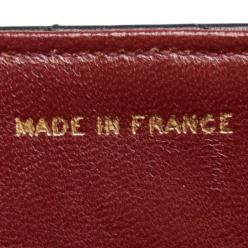 シャネル マトラッセ ココマーク ハンドバッグ トートバッグ ブラック ラムスキン レディース CHANEL 【中古】
