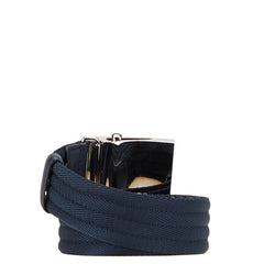 プラダ ベルト ガチャベルト サイズ：90/36 2C3497 ネイビー ナイロン レザー メンズ PRADA 【中古】