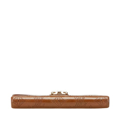 ルイ ヴィトン マヒナ ポルトフォイユ アメリア 長財布 M95996 コニャック ブラウン レザー レディース LOUIS VUITTON 【中古】
