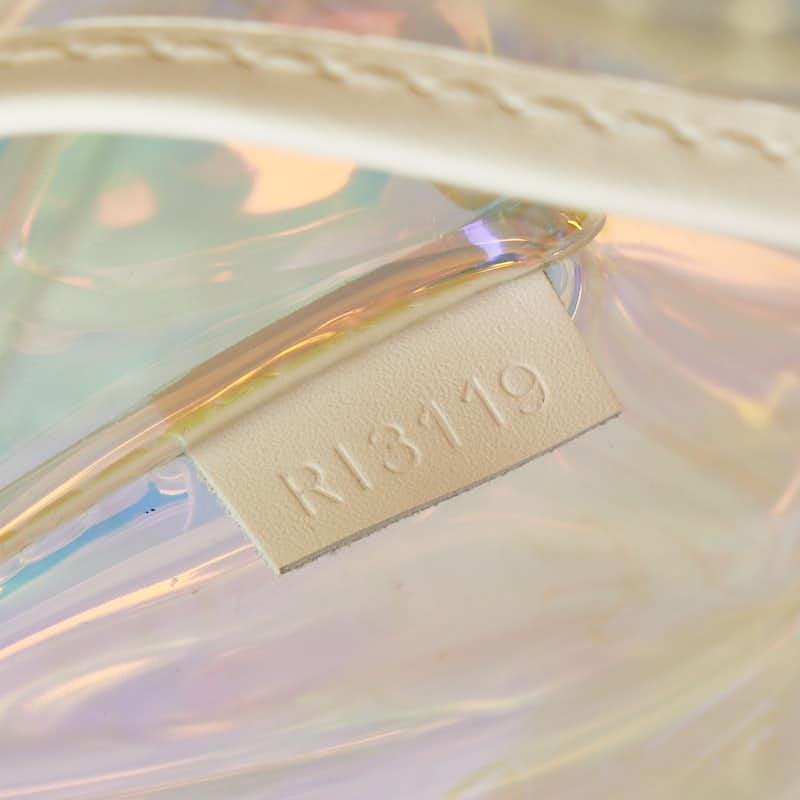 ルイ ヴィトン モノグラム プリズム クリストファーGM リュック バックパック M44766 クリア 透明 PVC レザー レディース LOUIS VUITTON 【中古】
