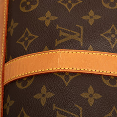 ルイ ヴィトン モノグラム フラネリー50 ボストンバッグ トラベルバッグ M51116 ブラウン PVC レザー レディース LOUIS VUITTON 【中古】