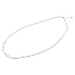 ノーブランド SV925 シルバー 淡水パール4～4.5mm ネックレス レディース no brand 【中古】