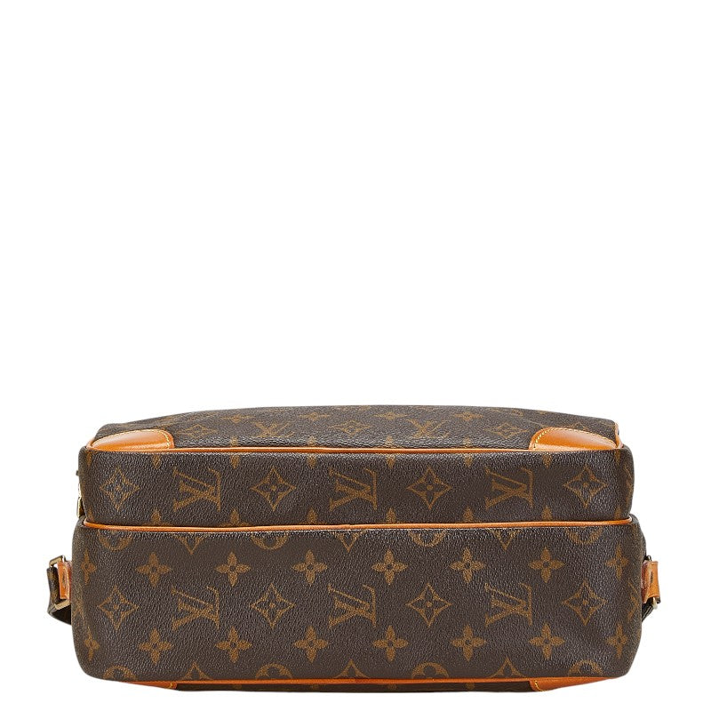 ルイ ヴィトン モノグラム ナイル 斜め掛け ショルダーバッグ M45244 ブラウン PVC レザー レディース LOUIS VUITTON 【中古】