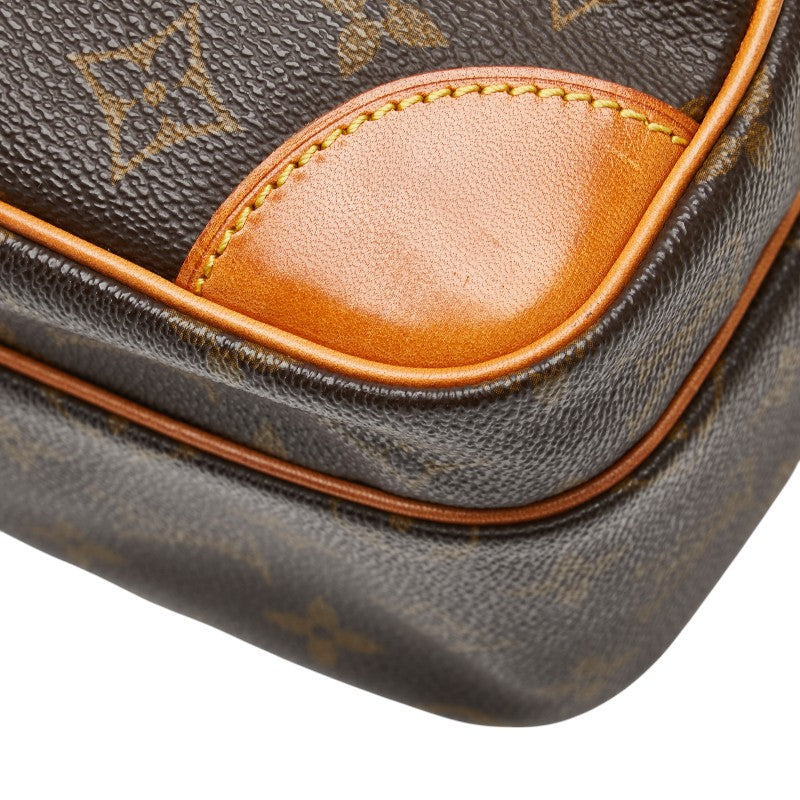 ルイ ヴィトン モノグラム ナイル 斜め掛け ショルダーバッグ M45244 ブラウン PVC レザー レディース LOUIS VUITTON 【中古】