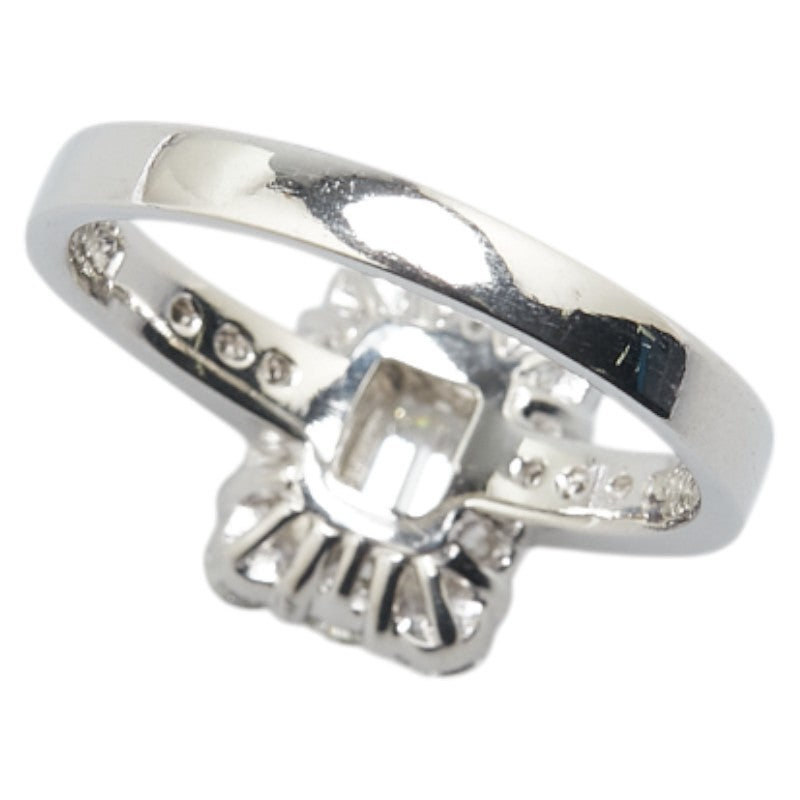 ノーブランド Pt900 プラチナ ダイヤモンド0.76ct ダイヤモンド0.301ct リング 指輪 レディース no brand 15号 【中古】