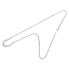 ノーブランド Pt850 プラチナ ダイヤモンド0.50ct ペンダントネックレス レディース no brand 【中古】